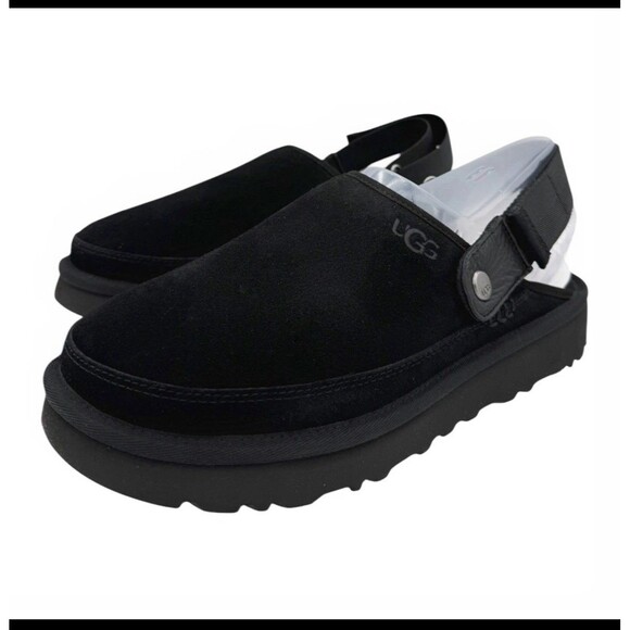 UGG GOLDENCOAST CLOG BLACK Slip On Men's Size 10, 1142172 New With Box - Picture 1 of 6